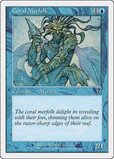 Coral Merfolk (66) (7ED)