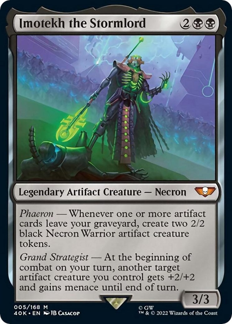 Image for Imotekh the Stormlord (Surge Foil) (5) (40K) - Magic: The Gathering
