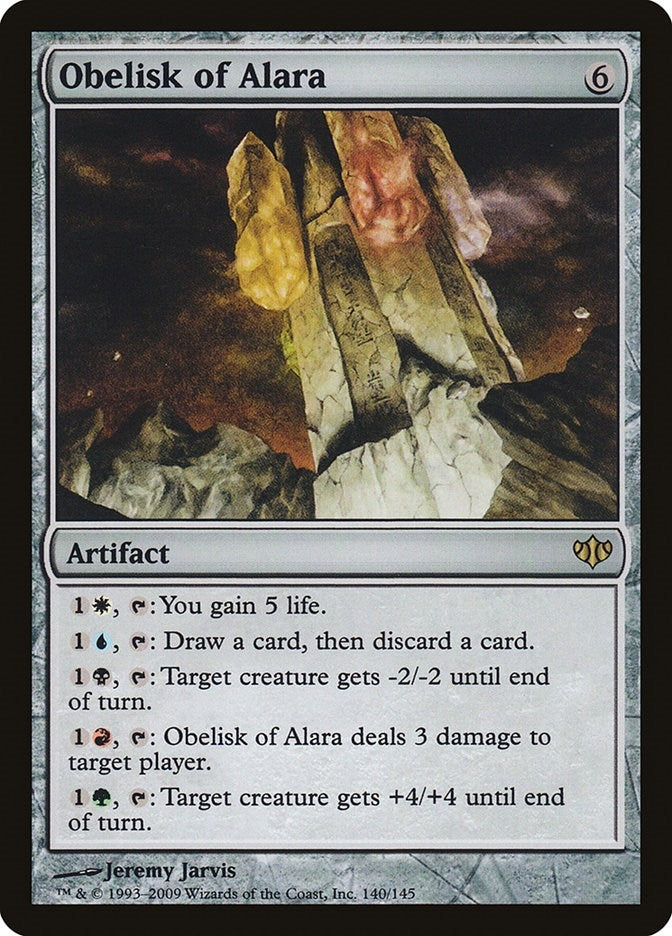 Image for Obelisk of Alara (140) (CON) - Magic: The Gathering