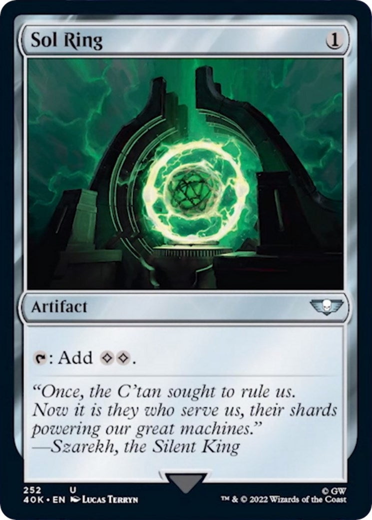 Image for Sol Ring (252) (Surge Foil) (252) (40K) - Magic: The Gathering