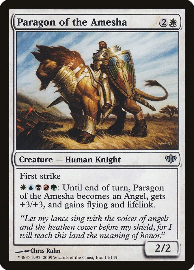 Image for Paragon of the Amesha (14) (CON) - Magic: The Gathering