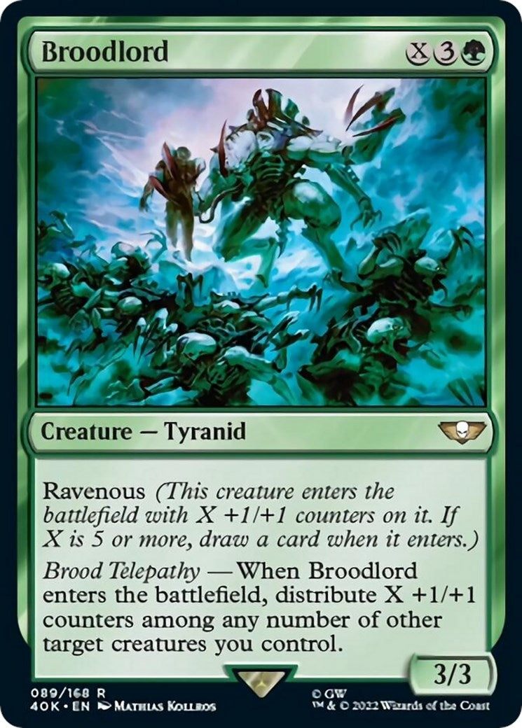 Image for Broodlord (Surge Foil) (89) (40K) - Magic: The Gathering