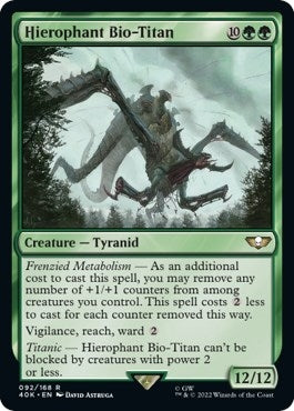 Image for Hierophant Bio-Titan (Surge Foil) (92) (40K) - Magic: The Gathering