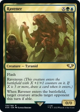Image for Ravener (138) (40K) - Magic: The Gathering