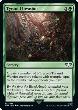 Image for Tyranid Invasion (102) (40K) - Magic: The Gathering