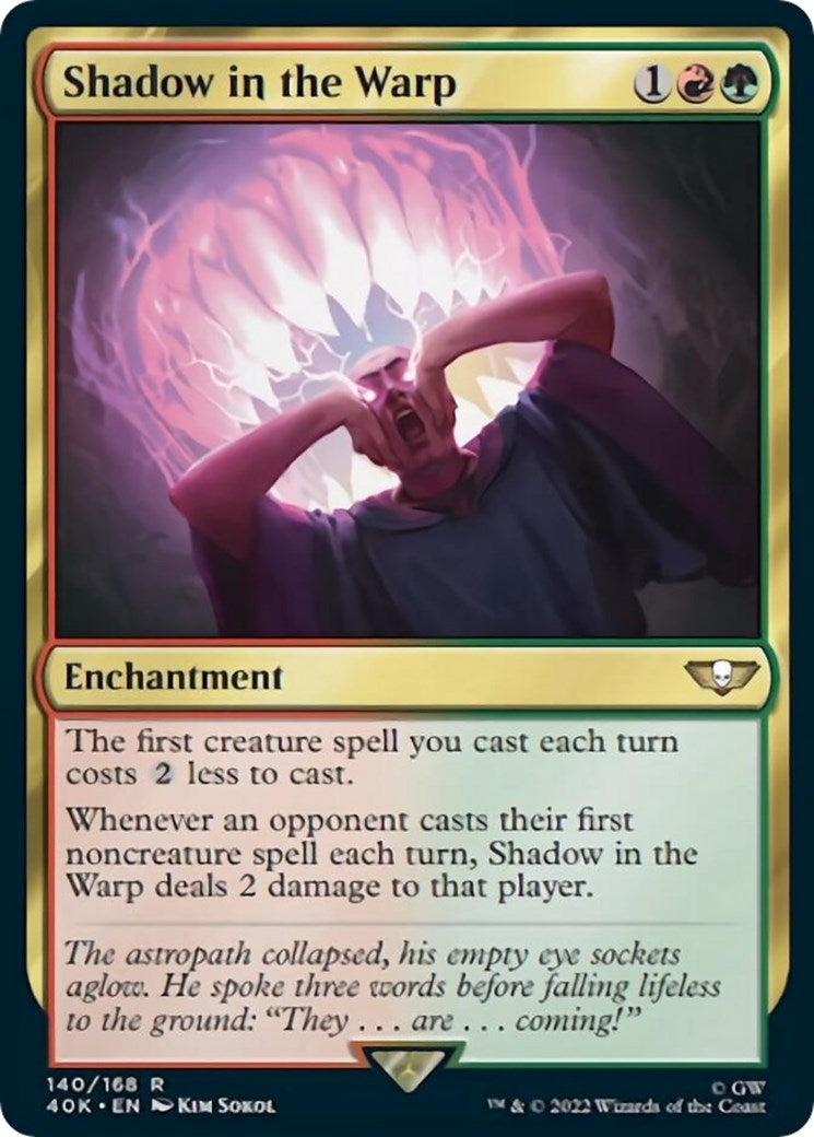 Image for Shadow in the Warp (Surge Foil) (140) (40K) - Magic: The Gathering