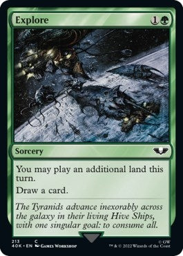 Image for Explore (Surge Foil) (213) (40K) - Magic: The Gathering