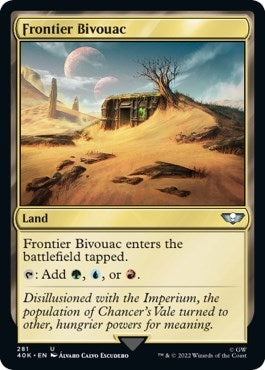 Image for Frontier Bivouac (Surge Foil) (281) (40K) - Magic: The Gathering