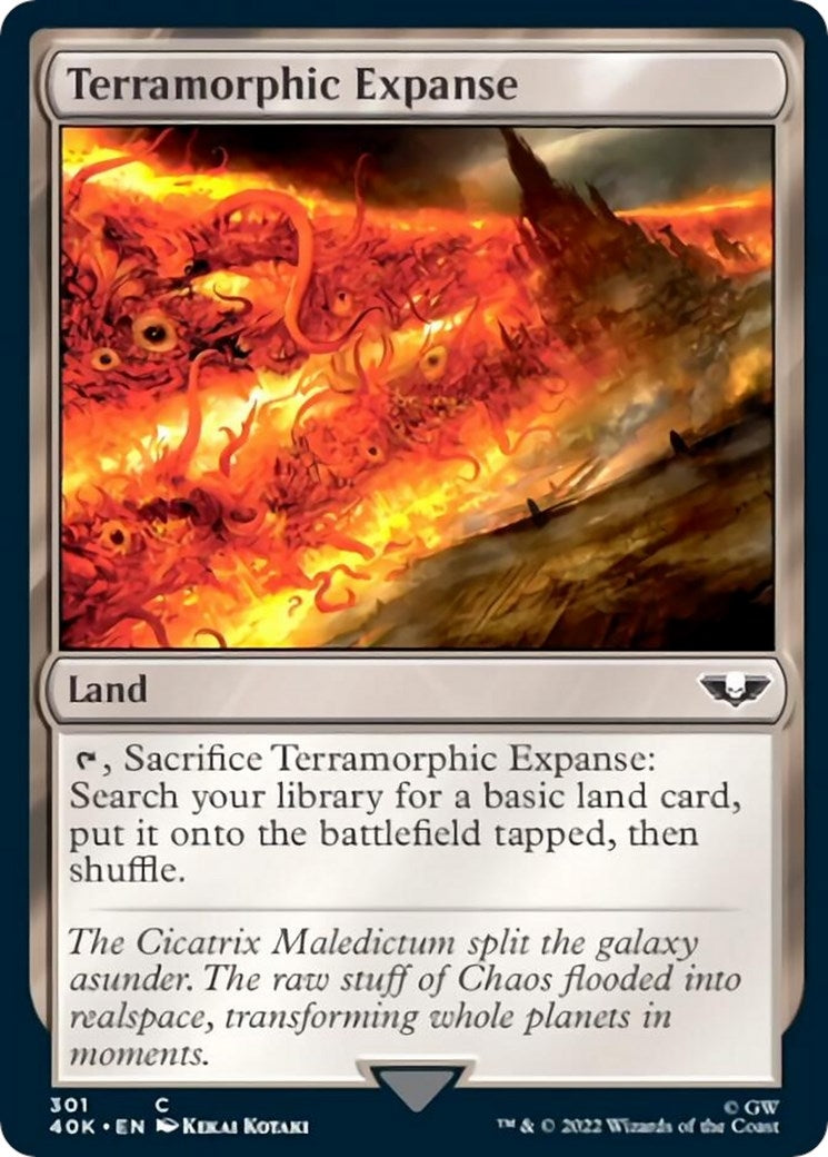 Image for Terramorphic Expanse (Surge Foil) (301) (40K) - Magic: The Gathering