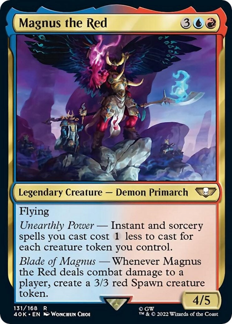 Image for Magnus the Red (131) (40K) - Magic: The Gathering