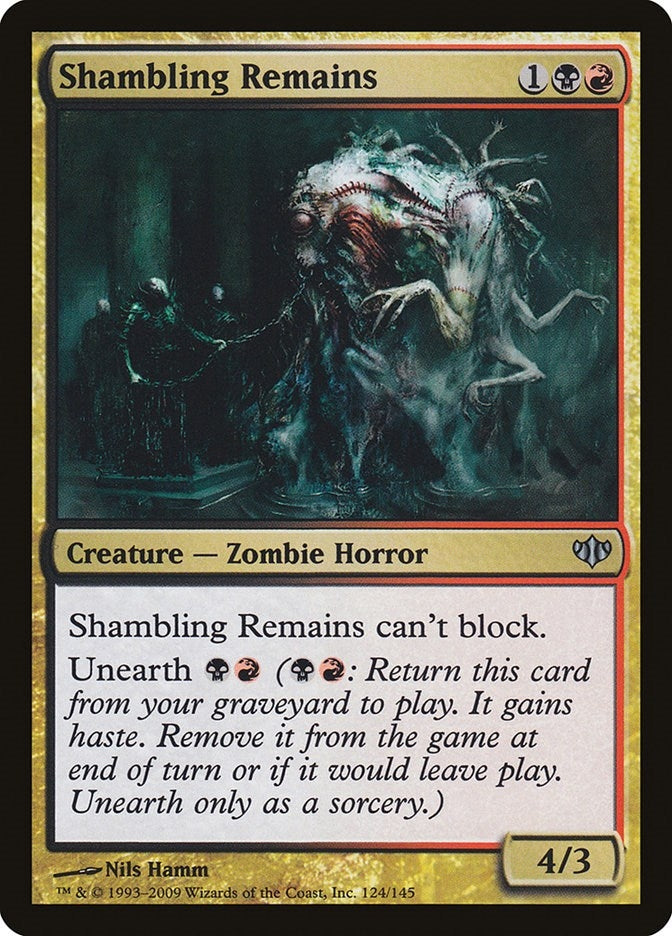 Image for Shambling Remains (124) (CON) - Magic: The Gathering