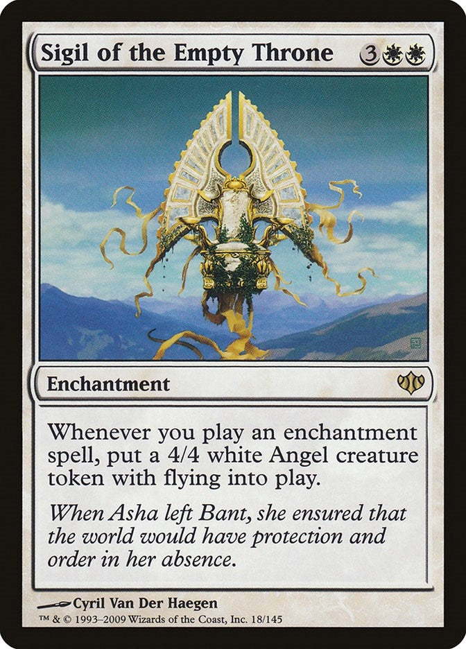 Image for Sigil of the Empty Throne (18) (CON) - Magic: The Gathering