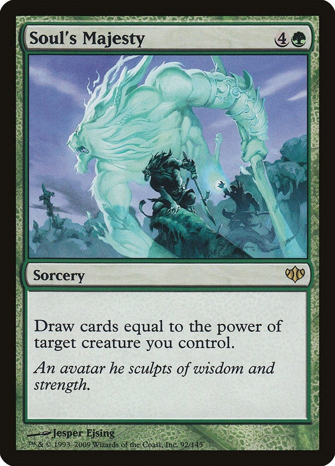 Image for Soul's Majesty (92) (CON) - Magic: The Gathering