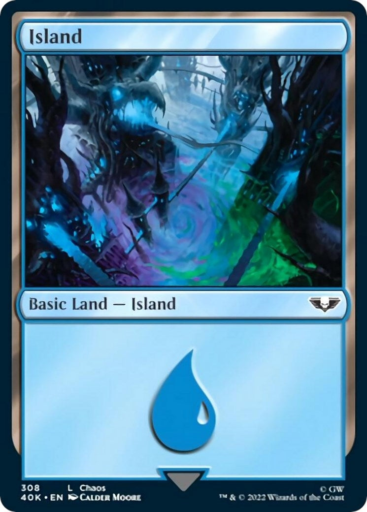 Image for Island (308) (308) (40K) - Magic: The Gathering