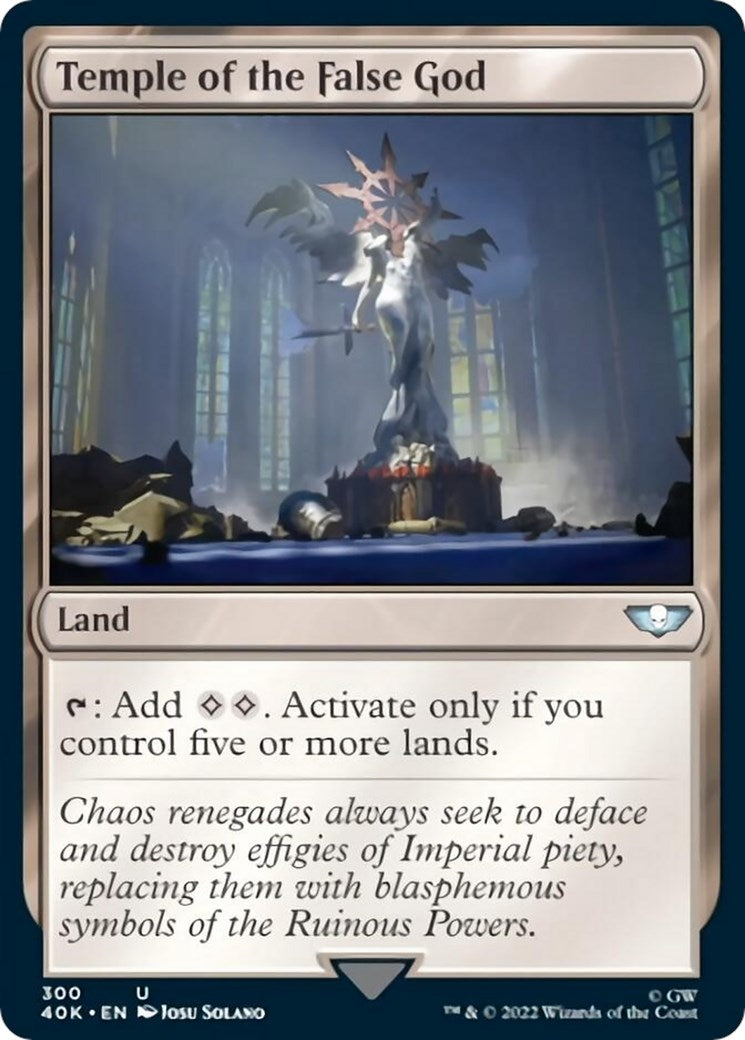 Image for Temple of the False God (300) (40K) - Magic: The Gathering