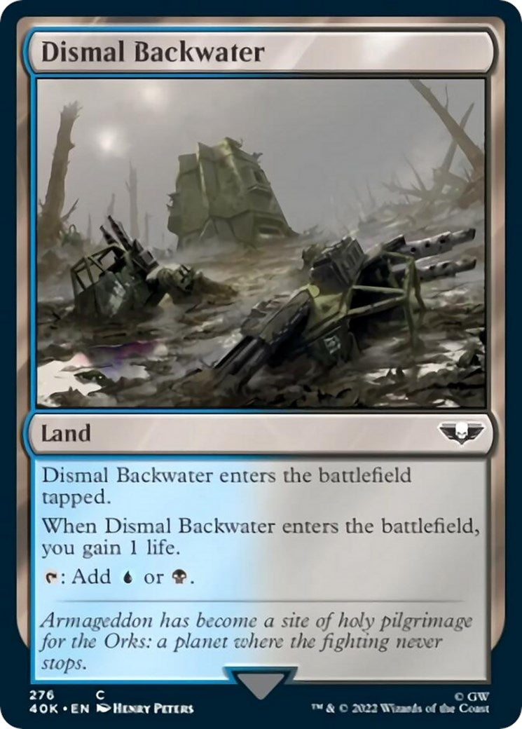 Image for Dismal Backwater (Surge Foil) (276) (40K) - Magic: The Gathering