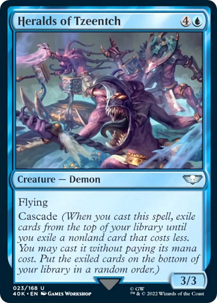 Image for Heralds of Tzeentch (23) (40K) - Magic: The Gathering