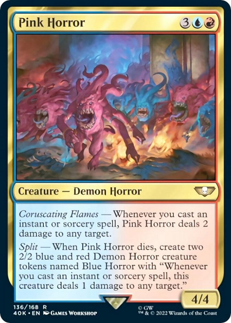 Image for Pink Horror (136) (40K) - Magic: The Gathering