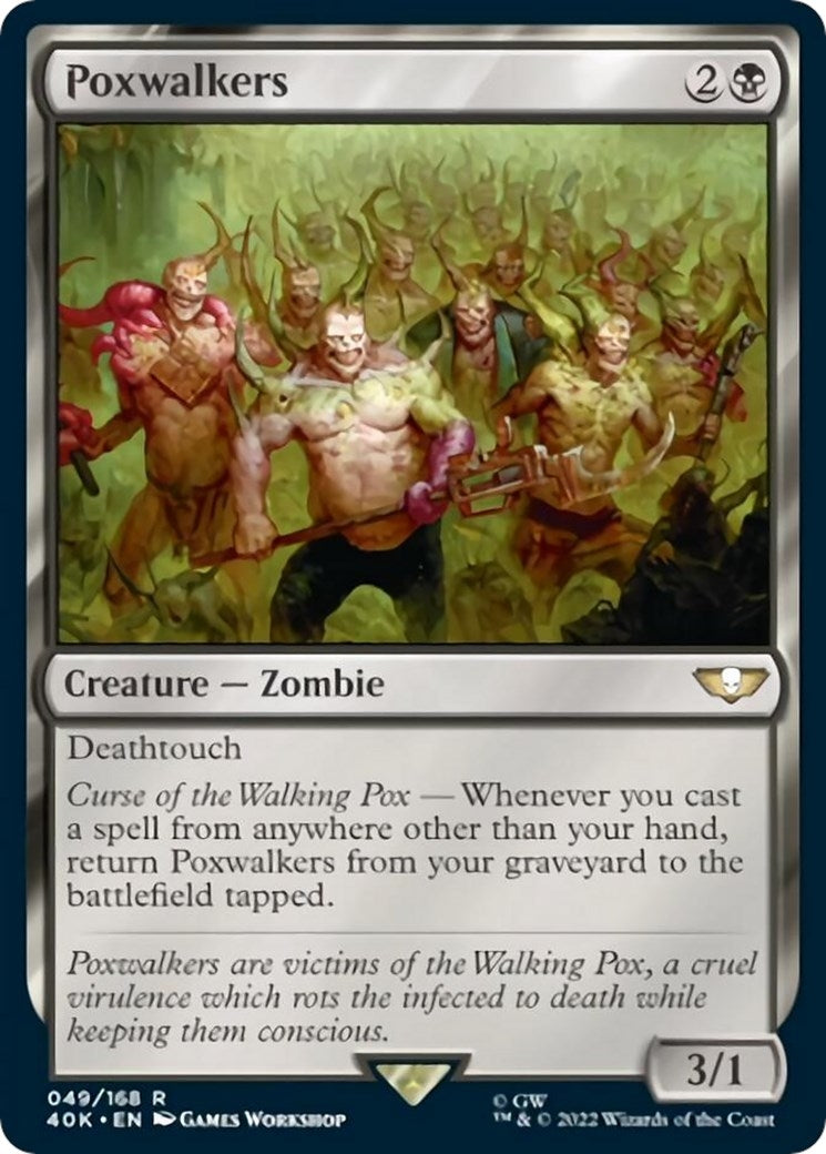 Image for Poxwalkers (49) (40K) - Magic: The Gathering