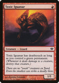 Image for Toxic Iguanar (72) (CON) - Magic: The Gathering