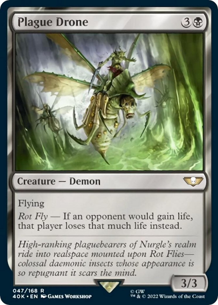 Image for Plague Drone (Surge Foil) (47) (40K) - Magic: The Gathering