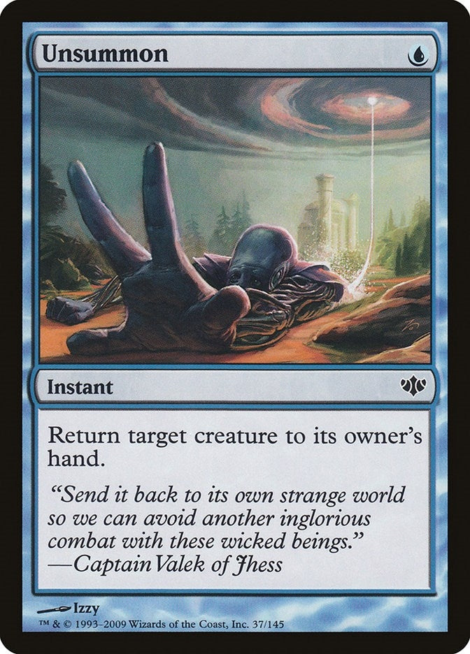 Image for Unsummon (37) (CON) - Magic: The Gathering