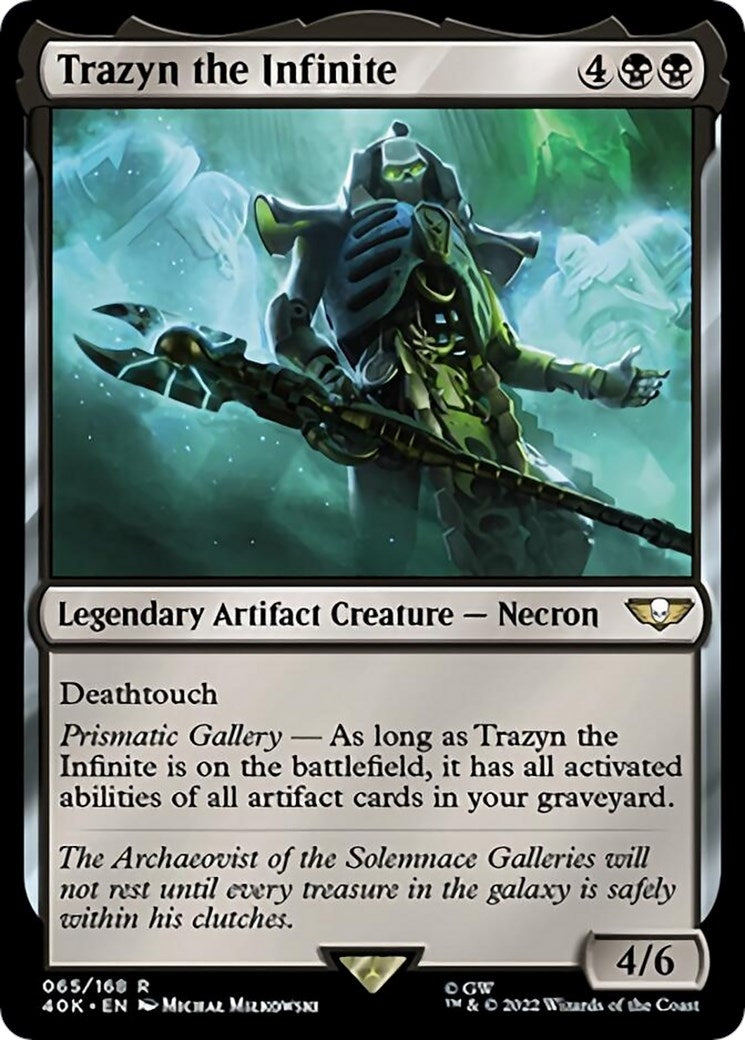Image for Trazyn the Infinite (65) (40K) - Magic: The Gathering