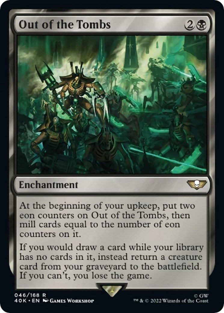Image for Out of the Tombs (Surge Foil) (46) (40K) - Magic: The Gathering