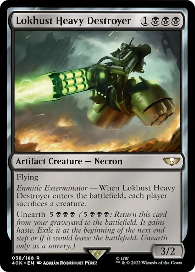 Image for Lokhust Heavy Destroyer (38) (40K) - Magic: The Gathering