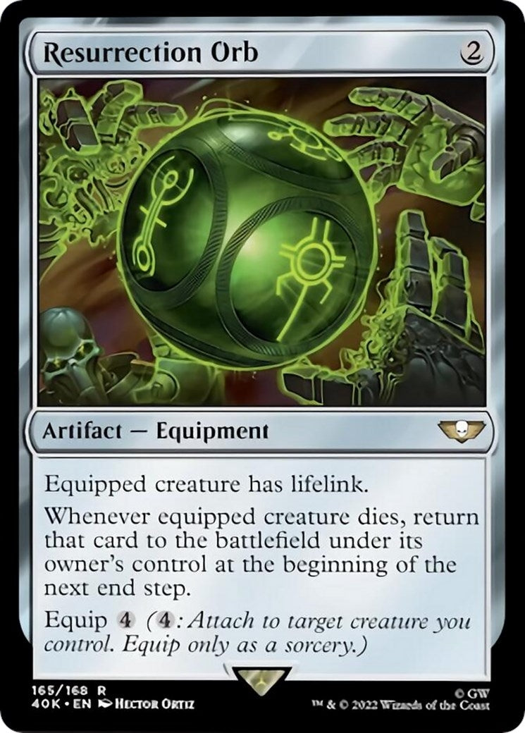 Image for Resurrection Orb (165) (40K) - Magic: The Gathering