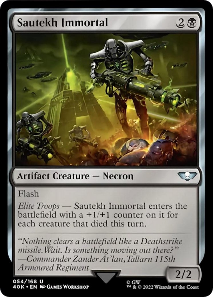 Image for Sautekh Immortal (54) (40K) - Magic: The Gathering