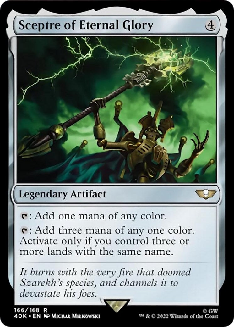 Image for Sceptre of Eternal Glory (166) (40K) - Magic: The Gathering