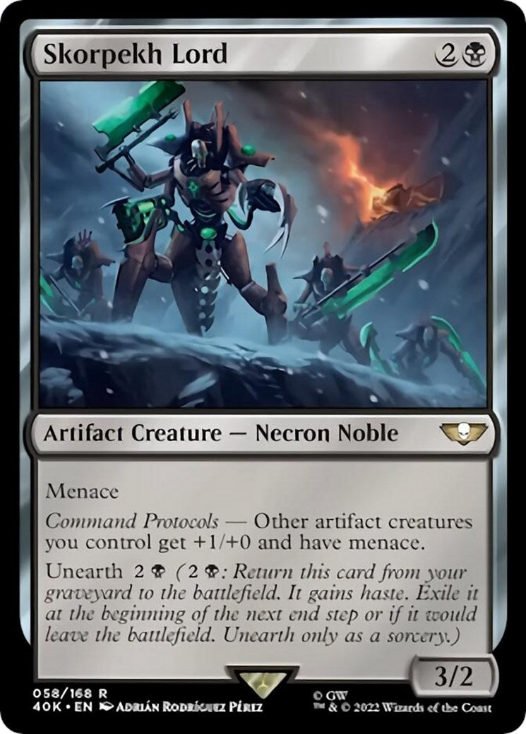 Image for Skorpekh Lord (58) (40K) - Magic: The Gathering