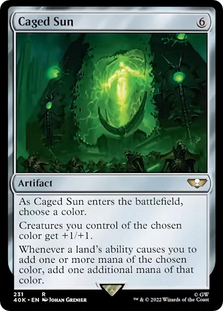 Image for Caged Sun (231) (40K) - Magic: The Gathering
