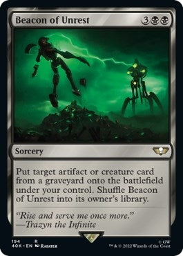 Image for Beacon of Unrest (194) (40K) - Magic: The Gathering