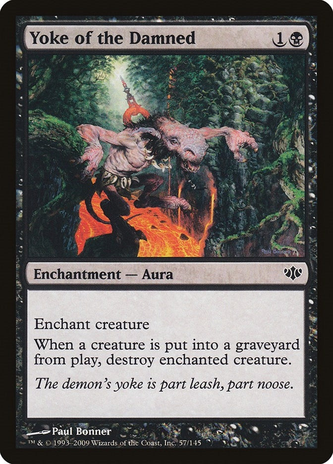 Image for Yoke of the Damned (57) (CON) - Magic: The Gathering