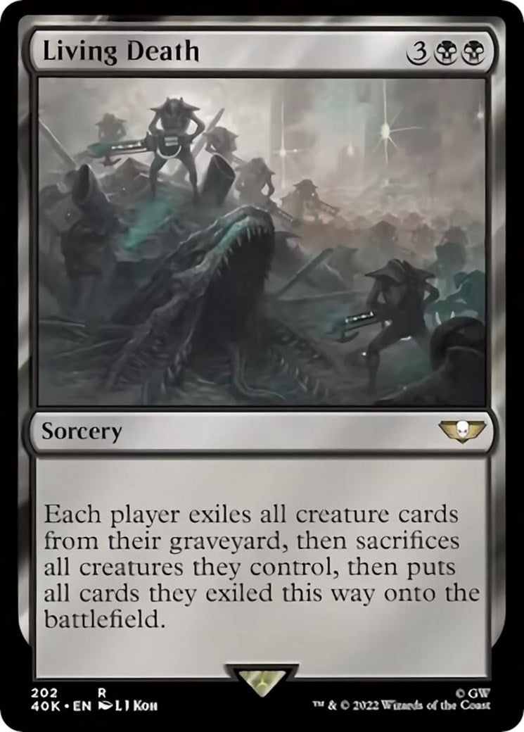 Image for Living Death (Surge Foil) (202) (40K) - Magic: The Gathering