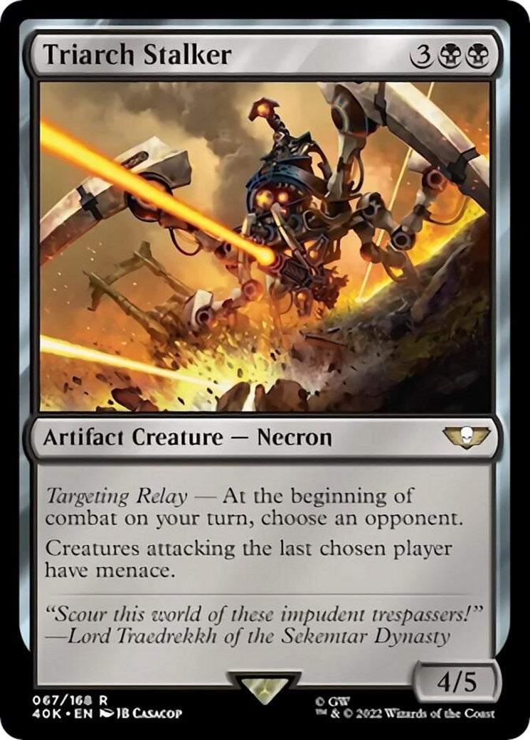 Image for Triarch Stalker (Surge Foil) (67) (40K) - Magic: The Gathering