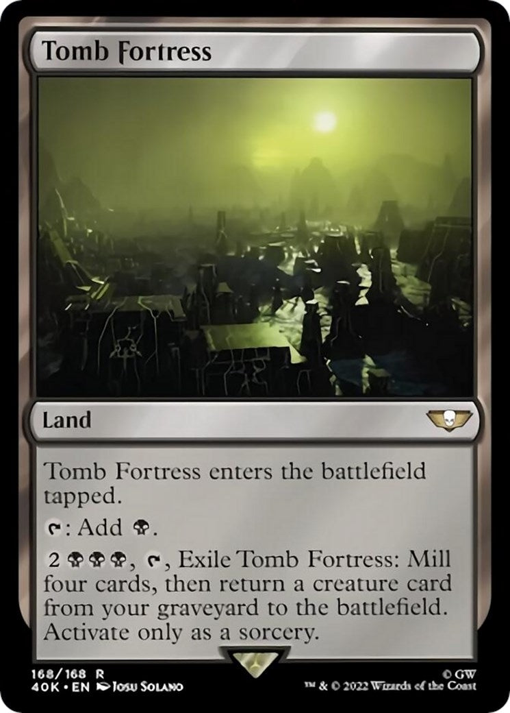 Image for Tomb Fortress (Surge Foil) (168) (40K) - Magic: The Gathering