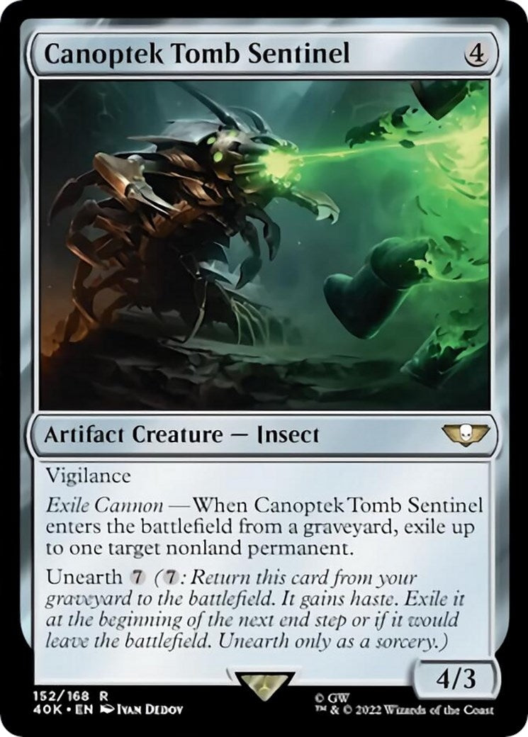 Image for Canoptek Tomb Sentinel (Surge Foil) (152) (40K) - Magic: The Gathering