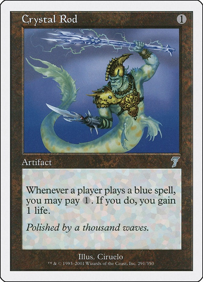 Image for Crystal Rod (291) (7ED) - Magic: The Gathering