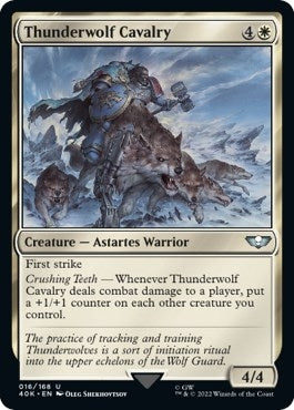 Image for Thunderwolf Cavalry (16) (40K) - Magic: The Gathering