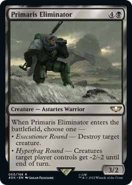 Image for Primaris Eliminator (50) (40K) - Magic: The Gathering