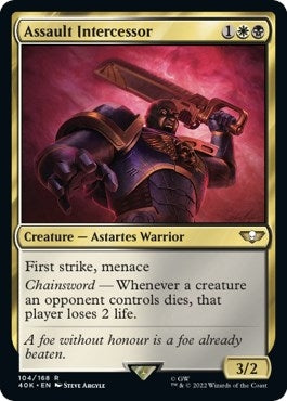 Image for Assault Intercessor (104) (40K) - Magic: The Gathering