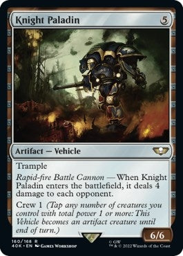 Image for Knight Paladin (160) (40K) - Magic: The Gathering