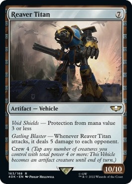 Image for Reaver Titan (163) (40K) - Magic: The Gathering