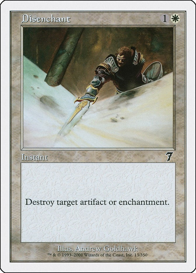 Image for Disenchant (13) (7ED) - Magic: The Gathering