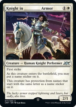 Knight in _______ Armor (17) (UNF)
