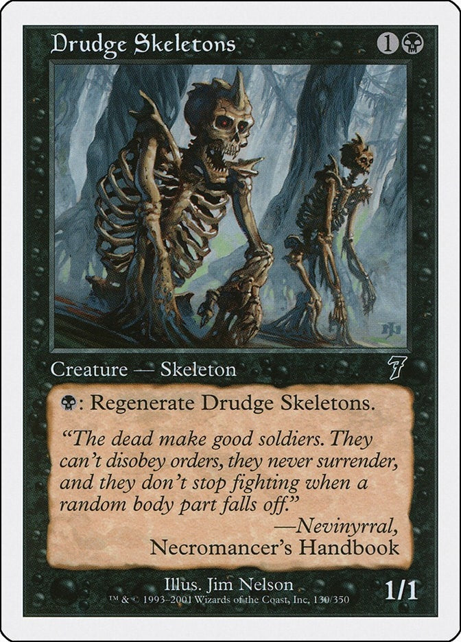Image for Drudge Skeletons (130) (7ED) - Magic: The Gathering
