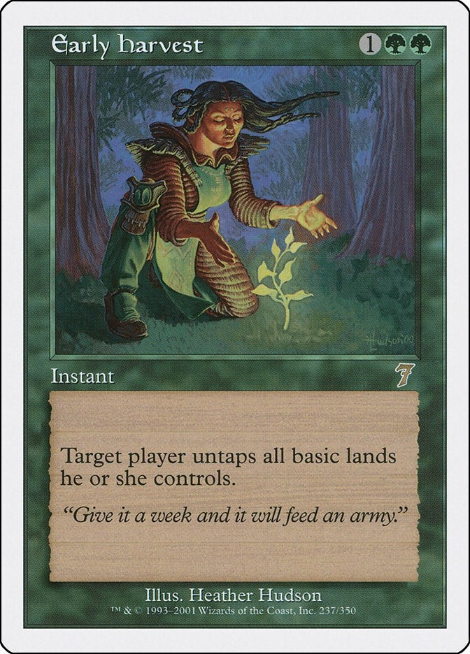Image for Early Harvest (237) (7ED) - Magic: The Gathering